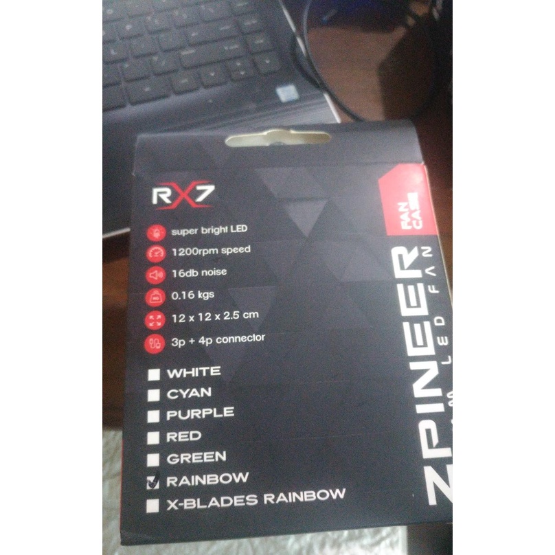 Jual FAN RGB RX7 12CM / FAN CHASING RGB / FAN CASING 12CM | Shopee ...