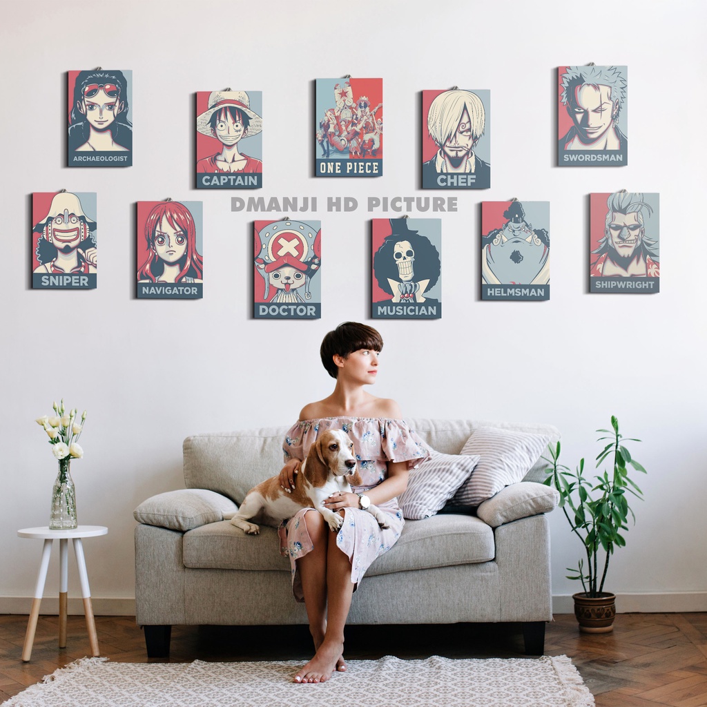Jual POSTER KAYU ANIME ONE PIECE / HIASAN DINDING ANIME ONE PIECE ...
