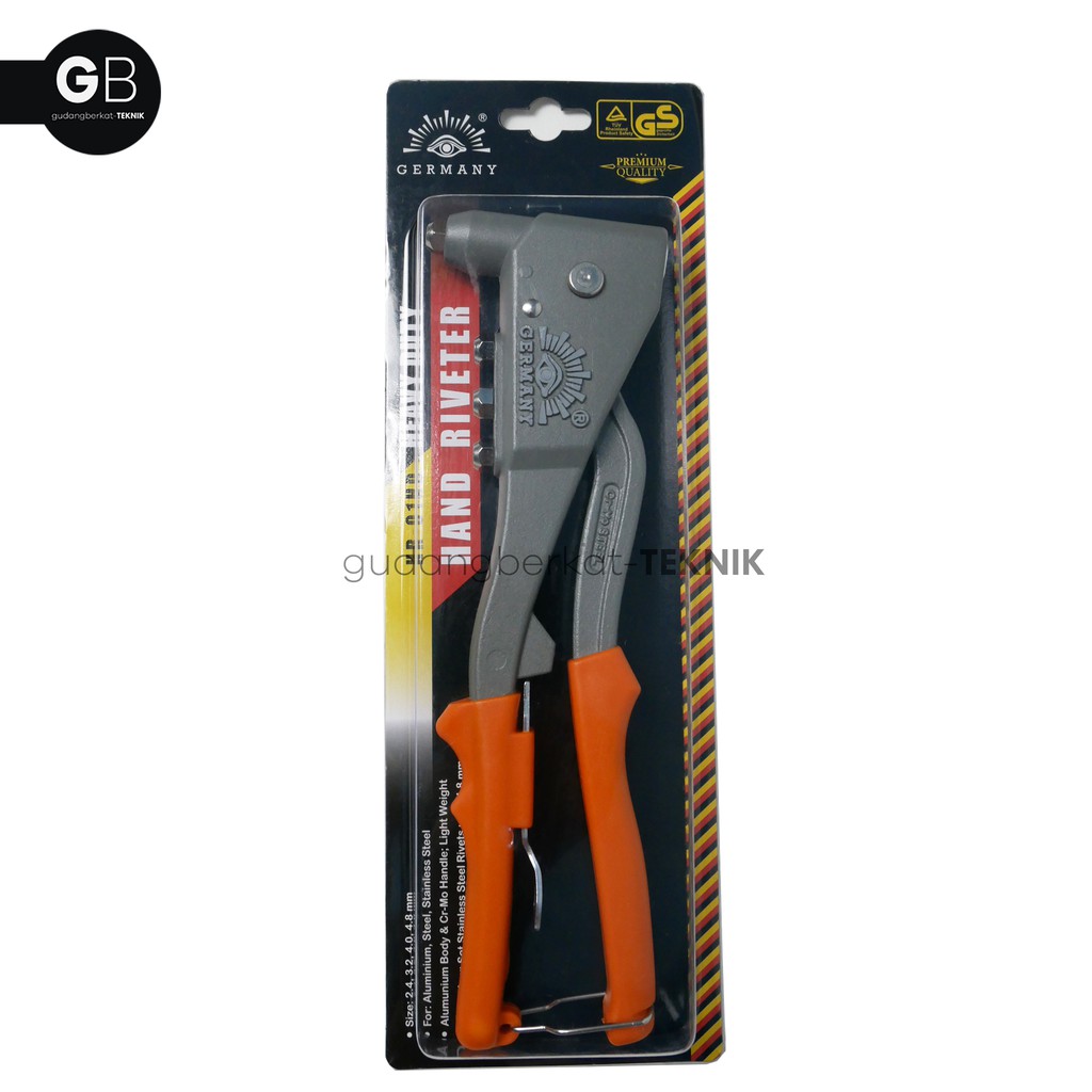 Jual Tang Rivet Hand Riveter Heavy Duty TJAP MATA / EYE BRAND | Shopee ...
