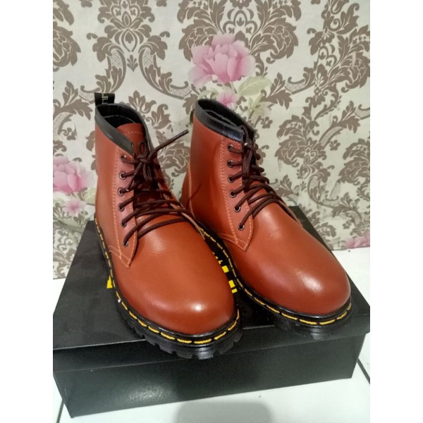 Sepatu Docmart boot 6hole for kids untuk anak cewe/cowo SIZE  21-35