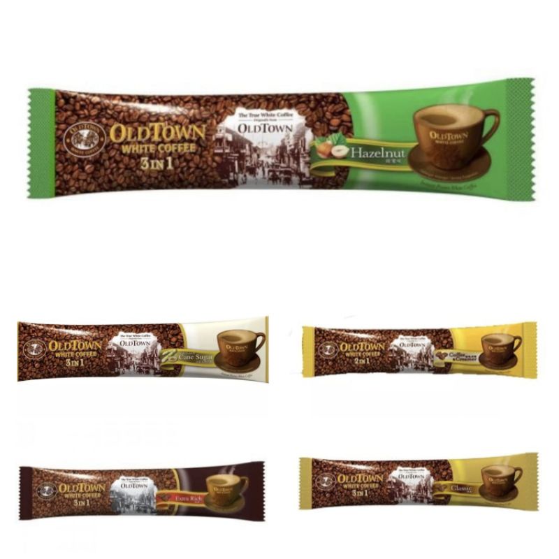 Jual KOPI OLD TOWN WHITE COFFEE SACHET Shopee Indonesia
