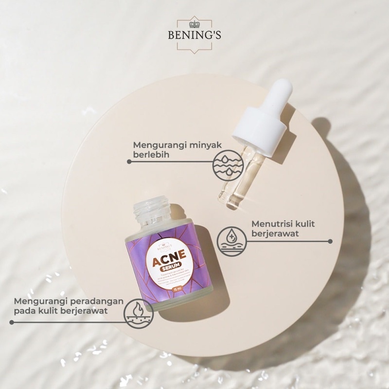 Jual Benings Makassar (Acne Serum) | Shopee Indonesia