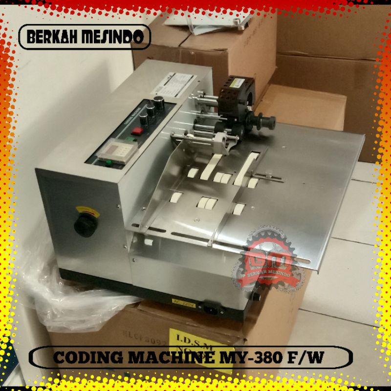 Jual Solid Ink Coding Machine MY 380 F/W Cetak Expired Date | Shopee ...