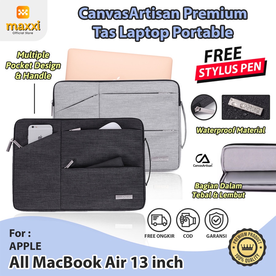 Jual MacBook Air 13 M1 Retina Tas Sleeve Pouch Soft Case Laptop Bag ...