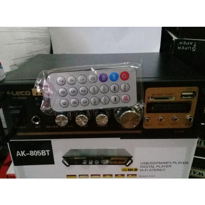 Jual Power Amplifier Mobil Ak -805Bt Bluetooth Mp3 Dan Radio Fm ...