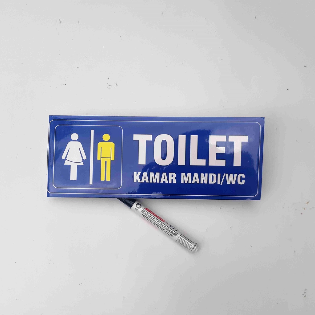 Jual Sticker Stiker Toilet Waterproof | Stiker Label Toilet | Stiker ...