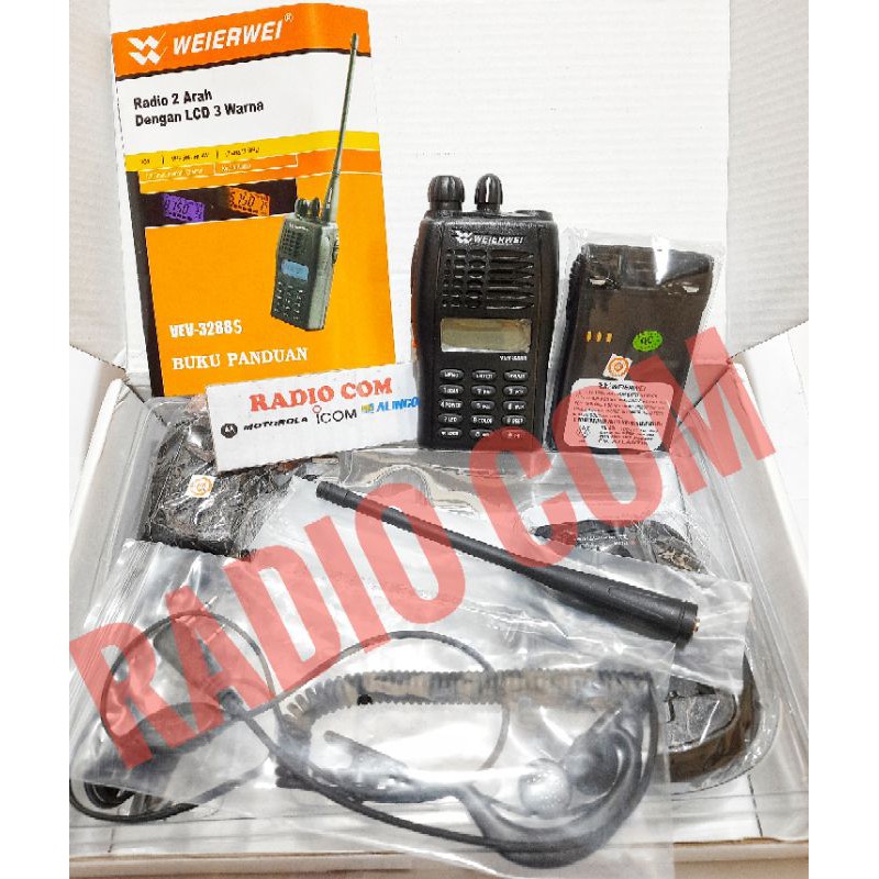 Jual HT WEIRWEI 3288S VHF ORIGINAL / HT SINGLEBAND VHF WEIRWEI 3288S ...
