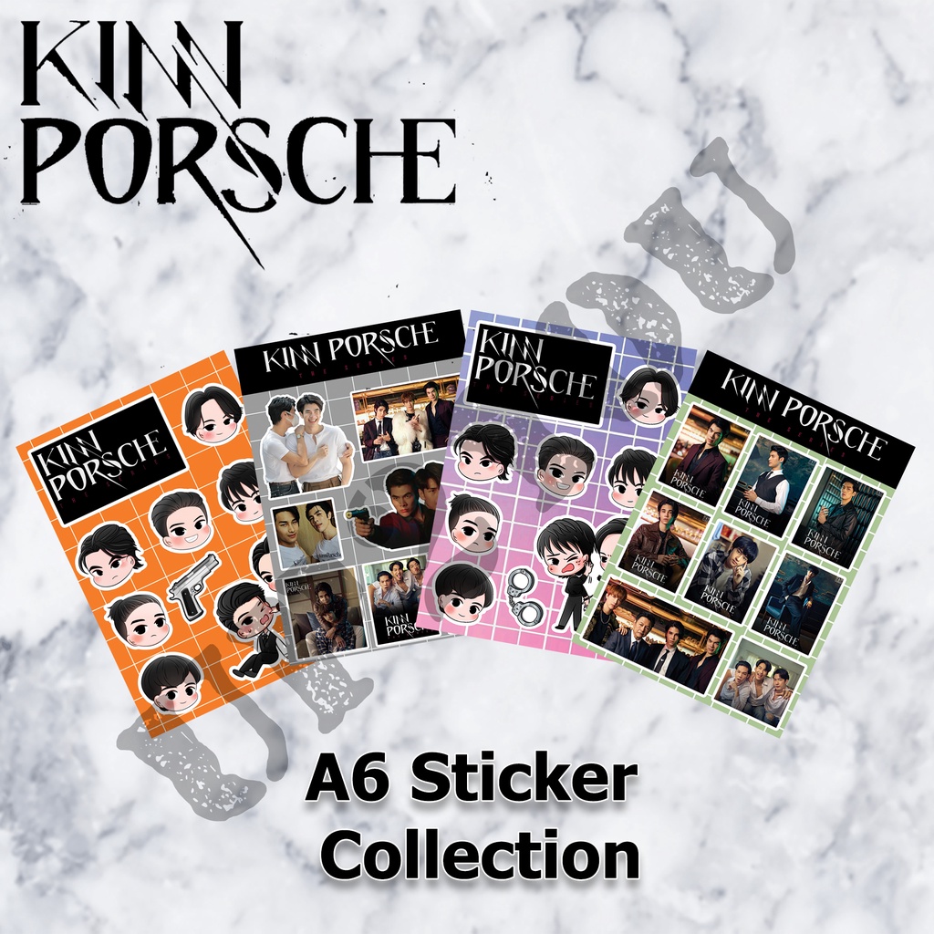 Jual [KINNPORSCHE KINN PORSCHE READYSTOCK 2022] STICKER VINYL PREMIUM ...