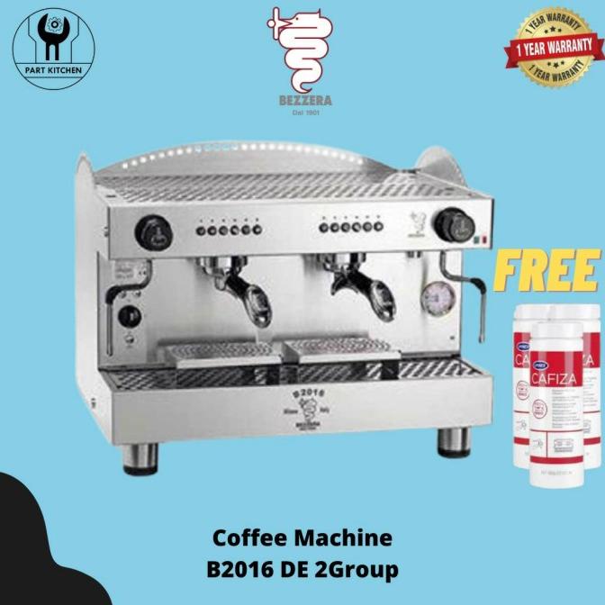 Jual Mesin Kopi Bezzera B2016 2 Group/ Coffee Machine Espresso | Shopee ...