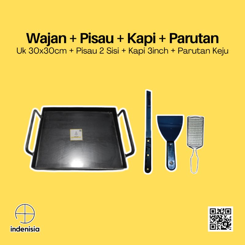 Jual [COD] Paket Komplit / Plat Roti Bakar / Wajan Roti Bakar / Wajan ...