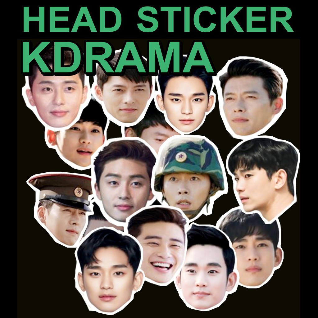 Jual CUSTOM HEAD STICKER PACK KDRAMA ACTOR NAM JOO HYUK KIM SOO HYUN ...