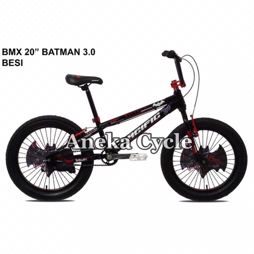 Jual Sepeda Anak Dewasa BMX Pacific Batman 20 Ban Jumbo Besar 3.0 Murah ...