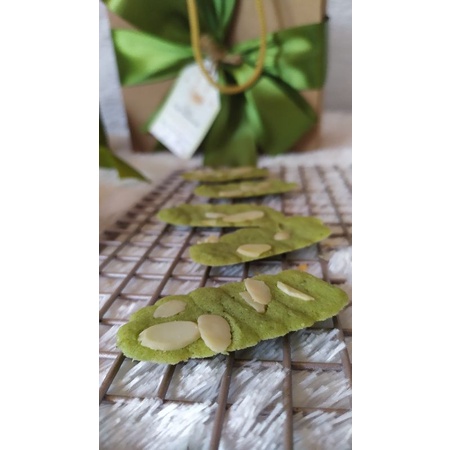 Jual LIDAH KUCING/KATETONG KEJU, MATCHA ALMOND DAN CHOCO ALMOND (khusus ...