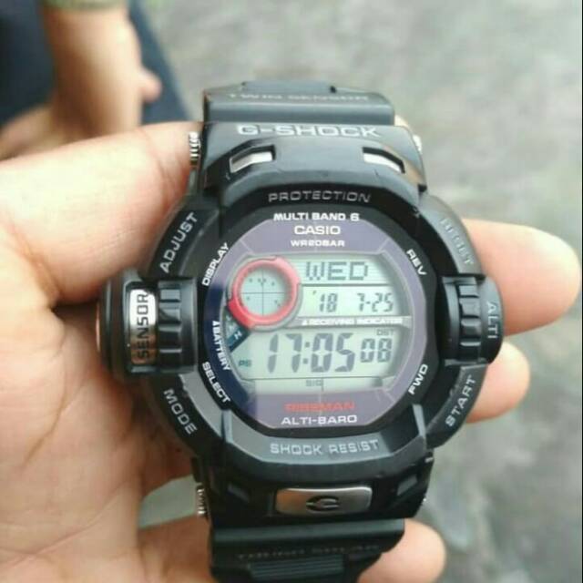 Casio g shock riseman gw clearance 9200