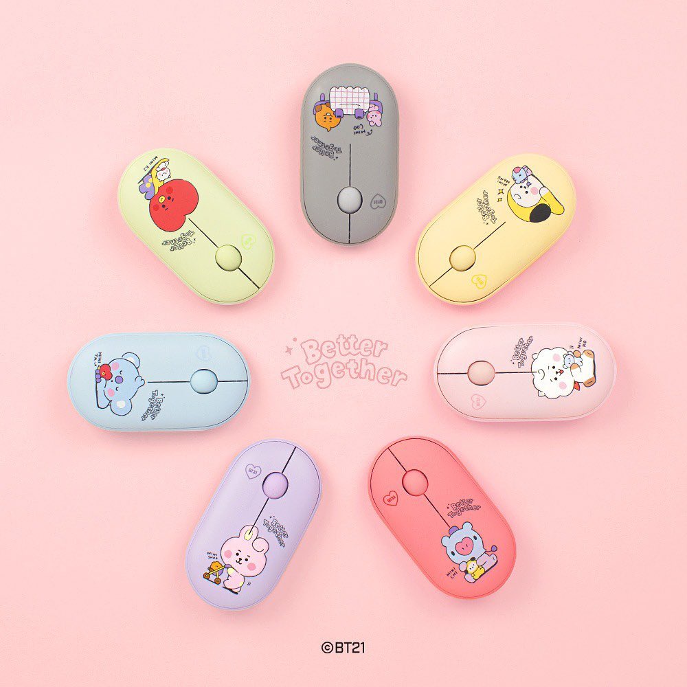 Jual NEW 2021 BT21 KEYBOARD / MOUSE / LONG PAD ROYCHE CUSHION OFFICIAL ...