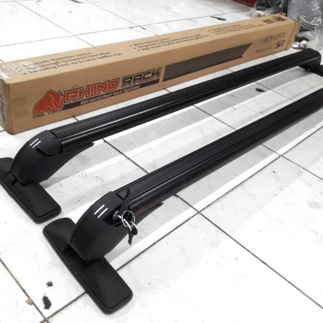Jual Rhino Rack Kaki Rack Tempel Roofrail Kunci | Shopee Indonesia