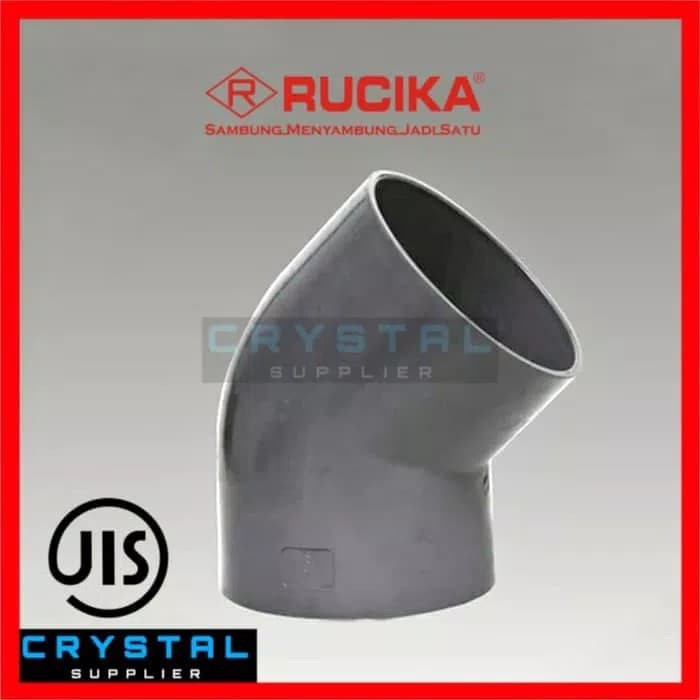 Jual Knie Polos Rucika Inch Aw Pvc Elbow Knee Keni Derajat