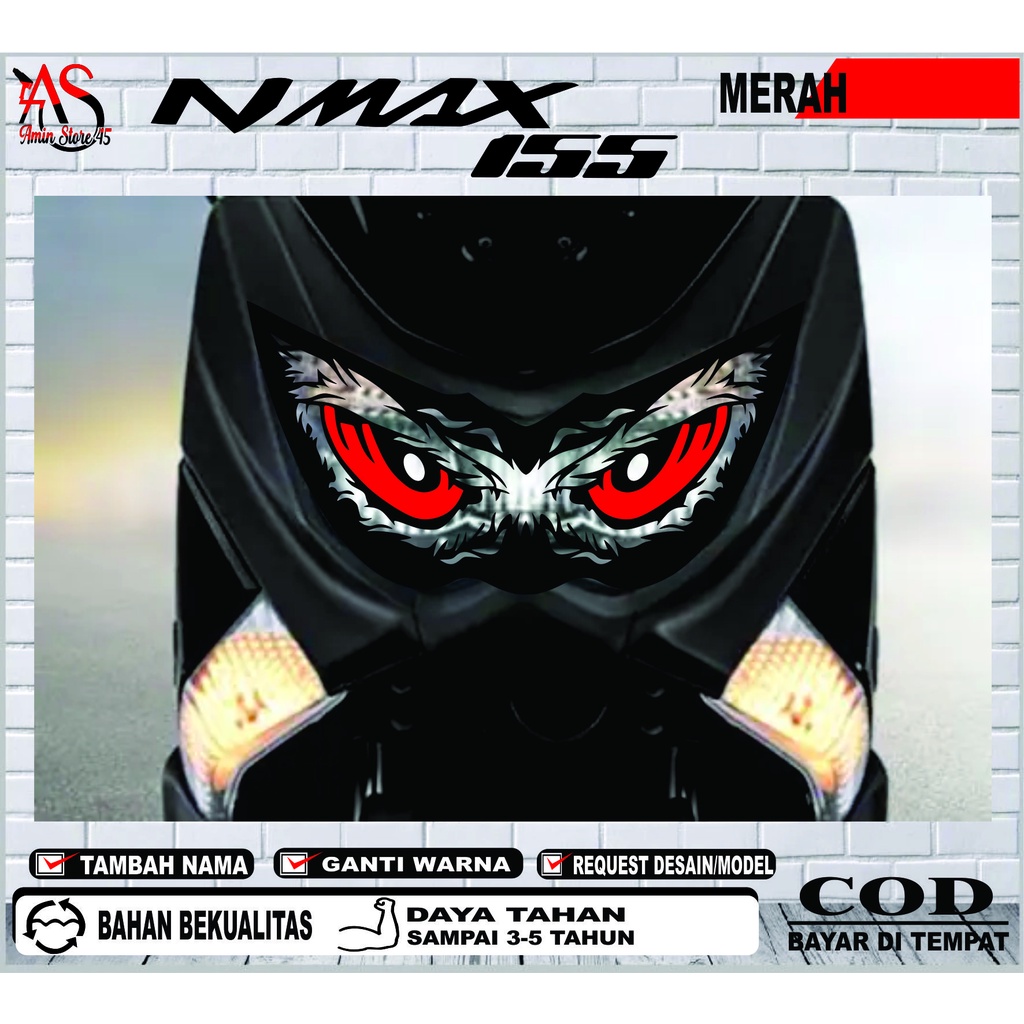 Jual Stiker Mata Elang Nmax Old Stiker Lampu Depan Nmax Old