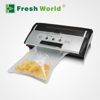 Jual Vacuum Sealer Pengemas Vakum Fresh World Fw Bisa Basah Tiup Shopee Indonesia