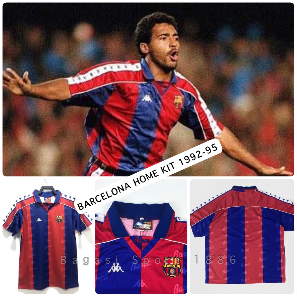 Barcelona Jersey 1992 1992/95 Vintage Barcelona Home Shirt