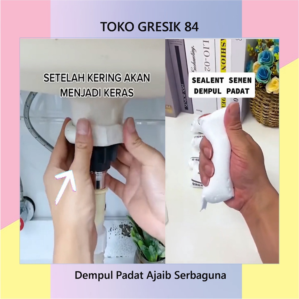 Jual Sealant Dempul Tembok Dinding Penutup Tambal Elastis pipa Tutup