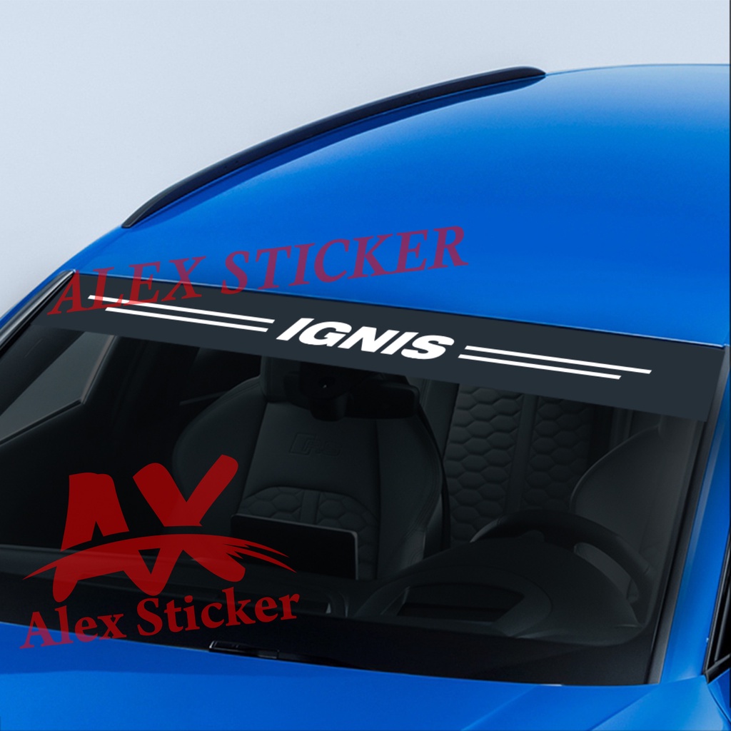 Jual stiker ignis sticker mobil kaca suzuki ignis | Shopee Indonesia