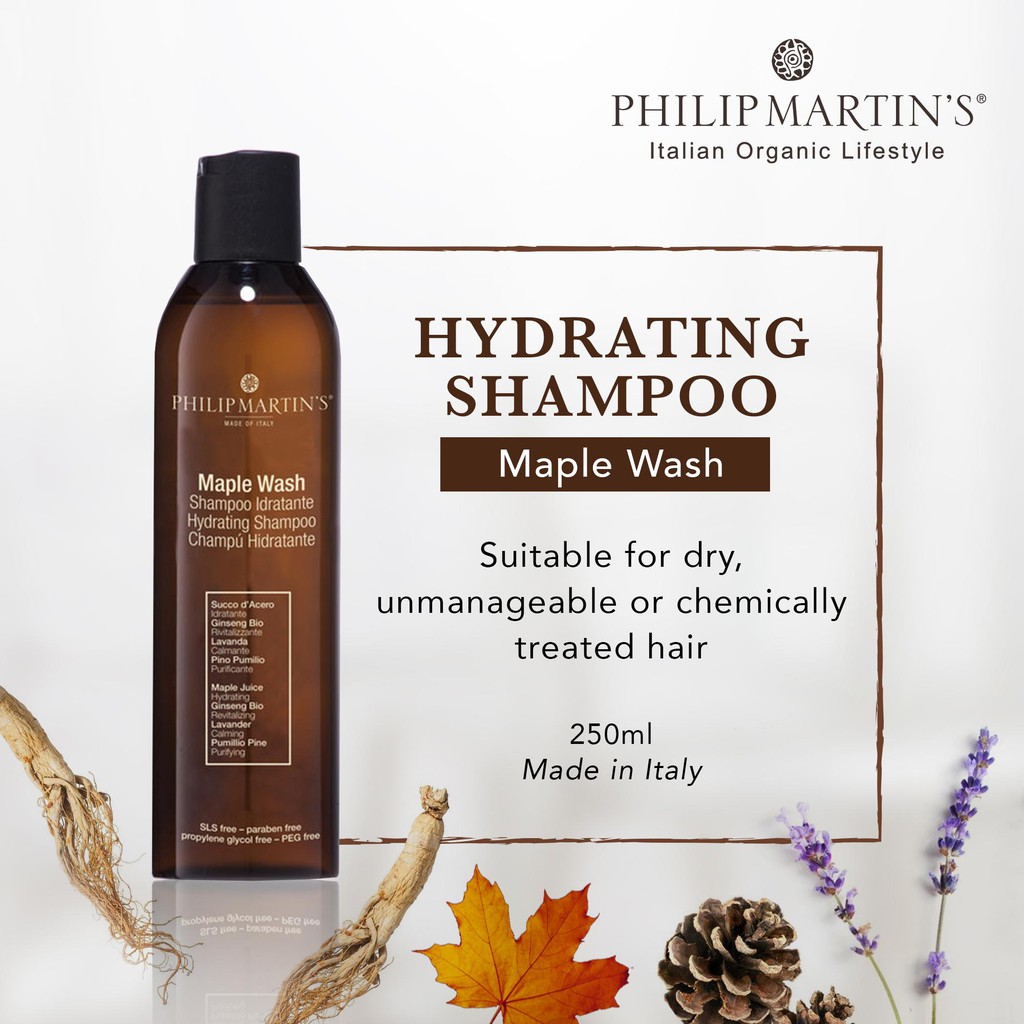 Jual PHILIP MARTIN'S PREMIUM ORGANIC MAPLE WASH 250 ml (SHAMPOO ...