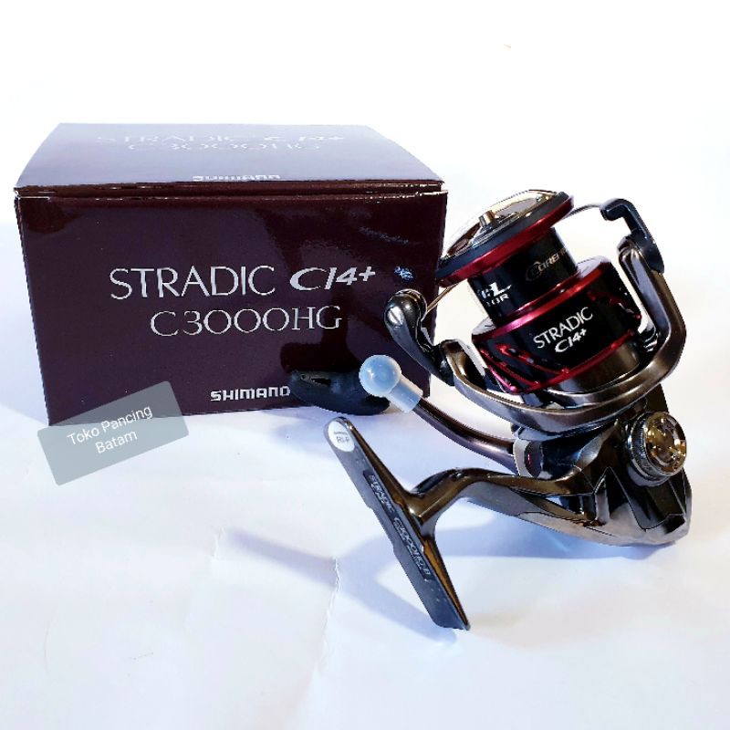 売れ筋・人気アイテム 商品 STRADIC SHIMANO C14 Shimano Reel 箱あり（Jual 本体 C3000HG リール