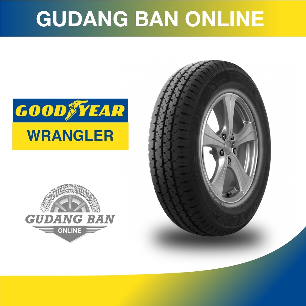 Jual PROMO Ban 175 R13 175 80 R13 Good year Goodyear Wrangler 8PR