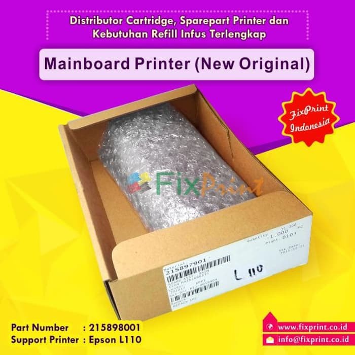 Jual Jual Board Printer Epson L110, Mainboard L110, Motherboard L110 ...