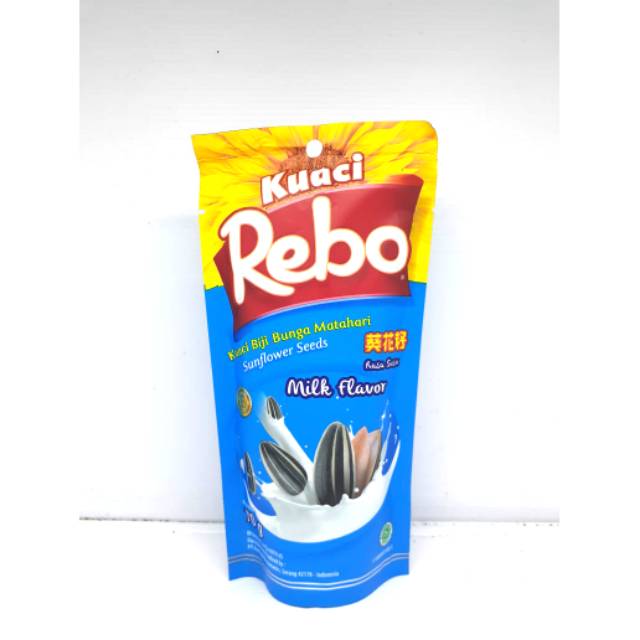 Jual Kuaci Rebo Rasa Susu / Original 70grm | Shopee Indonesia