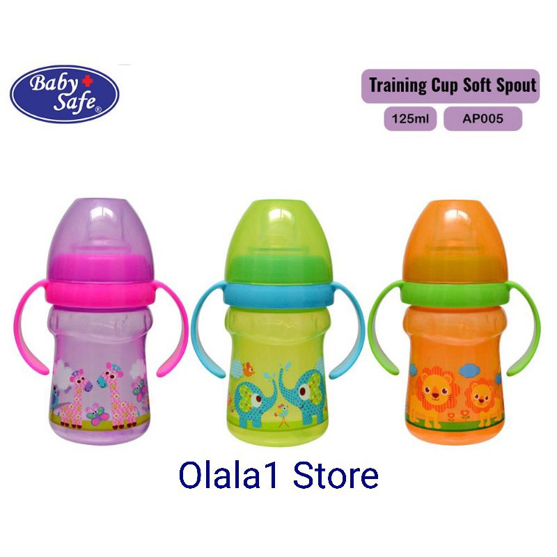 Jual BABY SAFE - Cup Soft Spout 125 ml / Training Cup Soft Spout ...