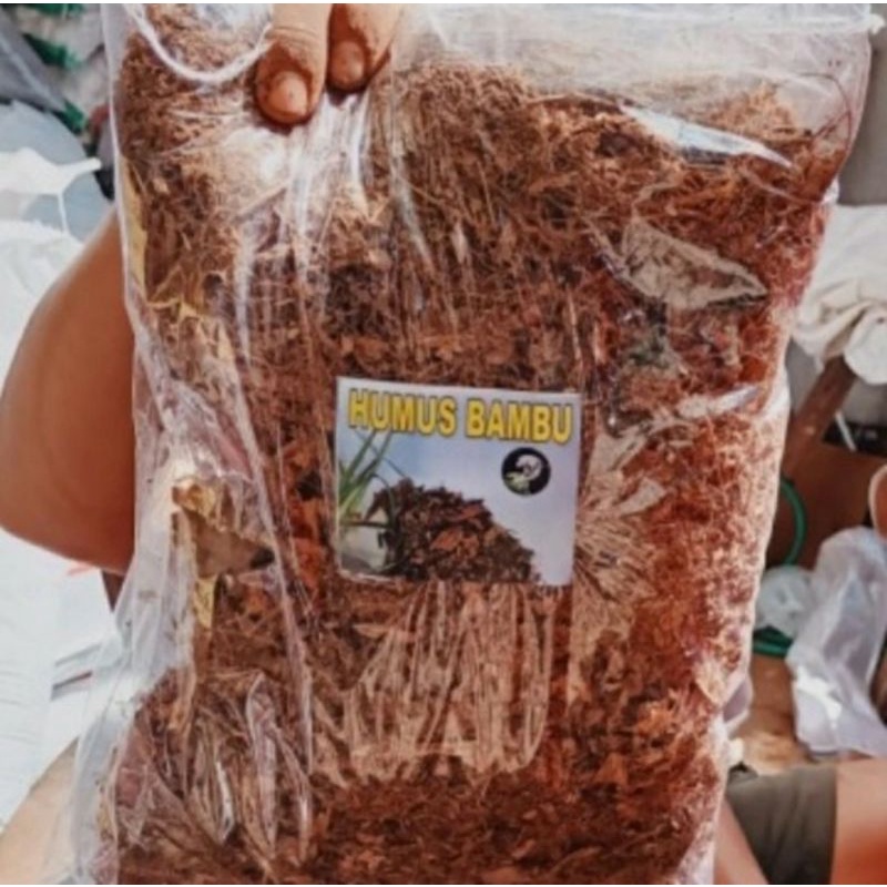 Jual Humus bambu media tanam daun bambu, kompos organik | Shopee Indonesia