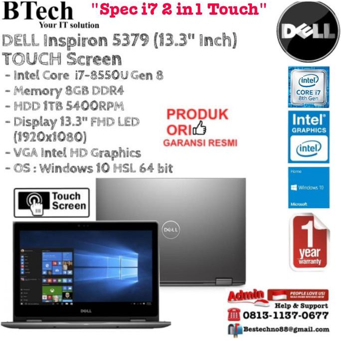 Jual dell inspiron i7 Harga Terbaik & Termurah Desember 2023