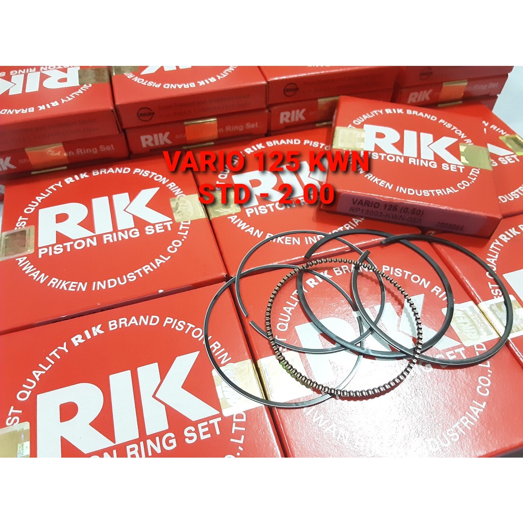 Jual RING PISTON VARIO 125 RIK RIKEN ORIGINAL | Shopee Indonesia