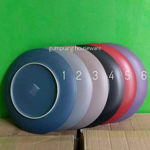 Jual Dinner plate coupe / piring makan keramik 27 cm noritake colorwave ...