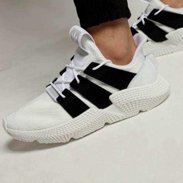 adidas prophere white black