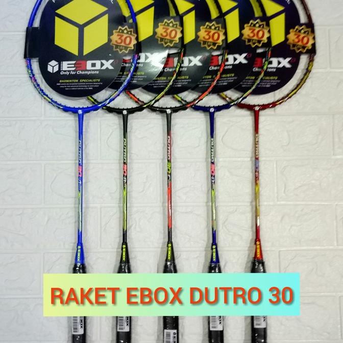 Jual RAKET BADMINTON EBOX DUTRO 30 (tarikan 30lbs) | Shopee Indonesia