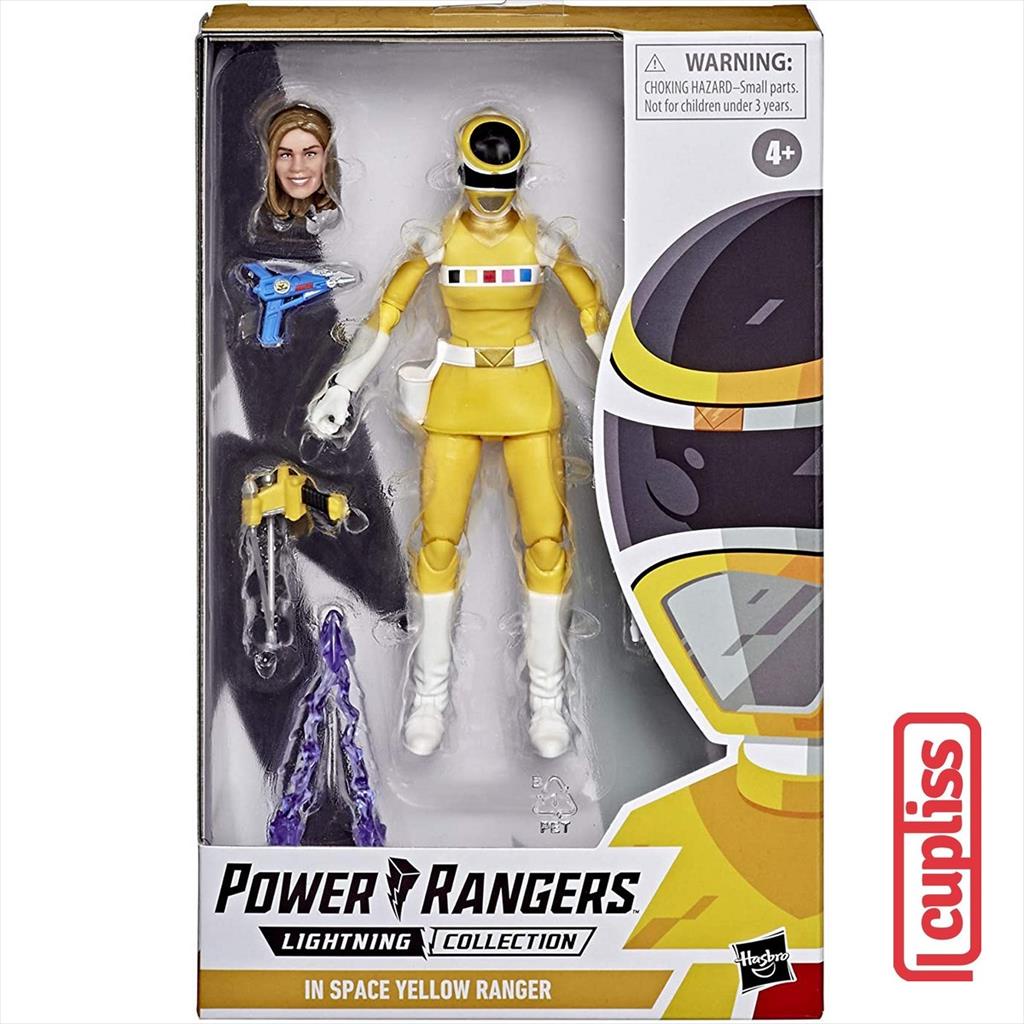 Jual Hasbro Power Rangers E8663 In Space Yellow Ranger Ashley Lightning ...