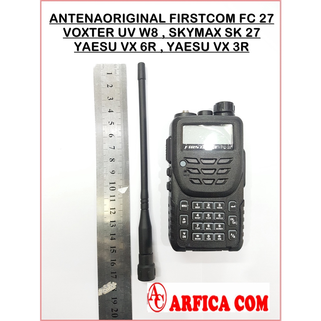 Jual ANTENA ORIGINAL HT FIRSTCOM FC 27 SKY MAX SK27 VOXTER UV W8 ...