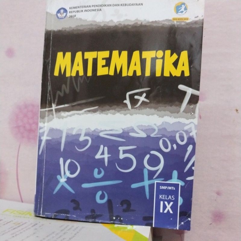 Jual Buku Matematika Kelas IX/9/3 Smp/mts Bse/bos/kemendikbud | Shopee ...