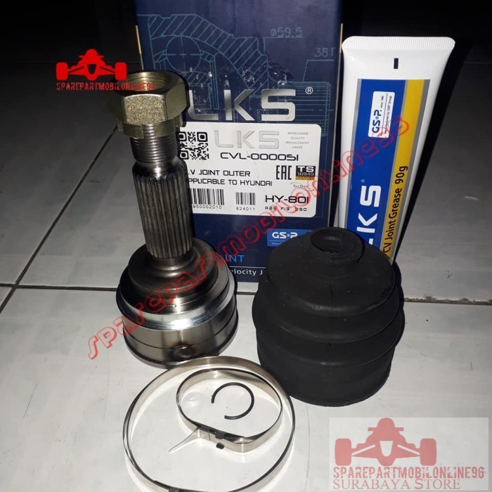 Jual Cv Joint As Roda Luar Hyundai Atoz Visto Gigi Lks Shopee Indonesia