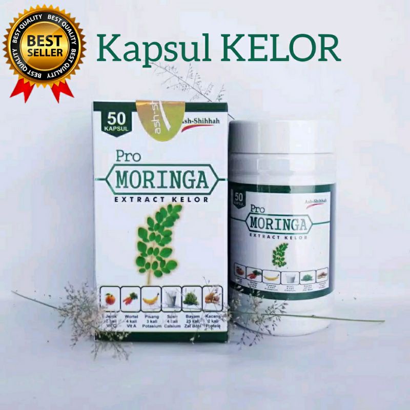 Jual ASI BOOSTER Kapsul Daun Katuk & Kelor 100% Asli Ekstrak Moringa ...