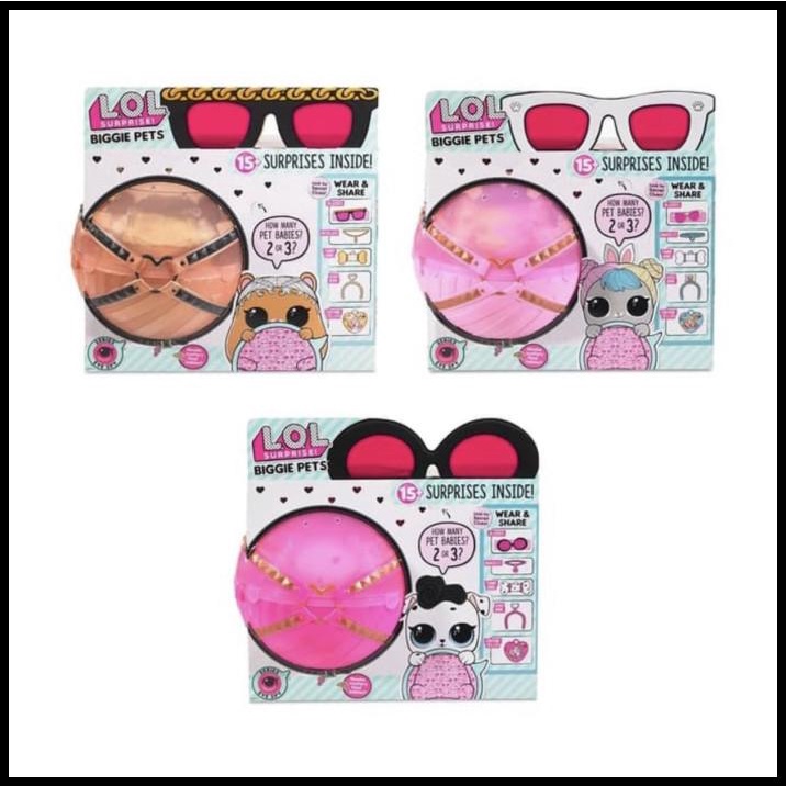 Jual Lol Surprise Biggie Pets Mc Hammy Hop Hop Dollmation Original Shopee Indonesia