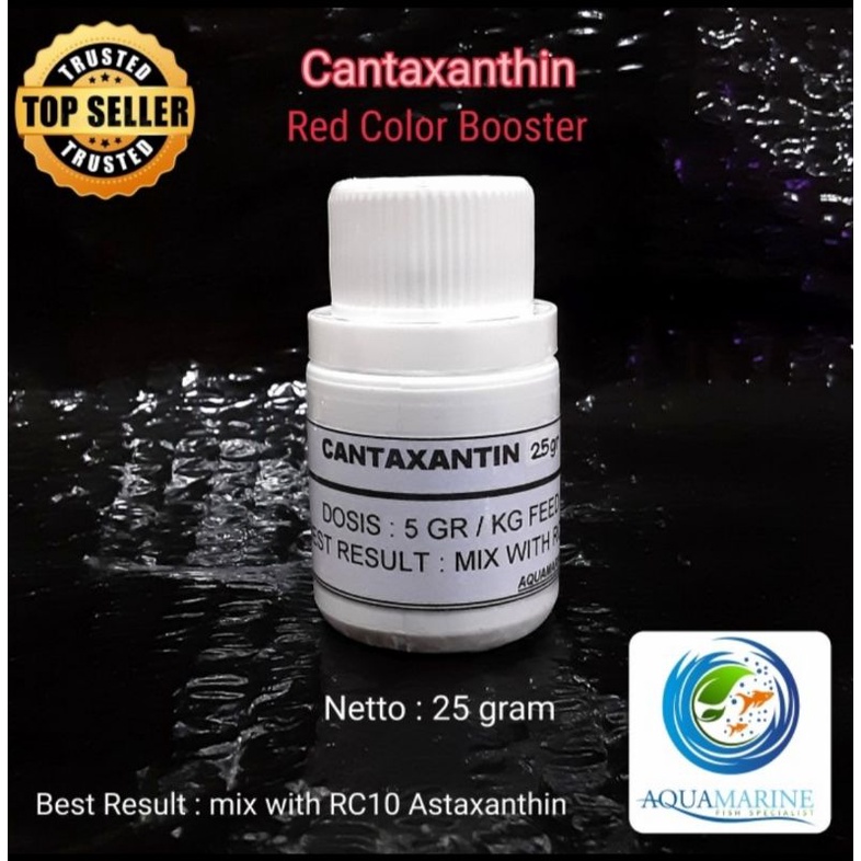 Jual Cantaxanthin Pigmen Merah 100 Gram Canthaxanthin Carophyll Red ...