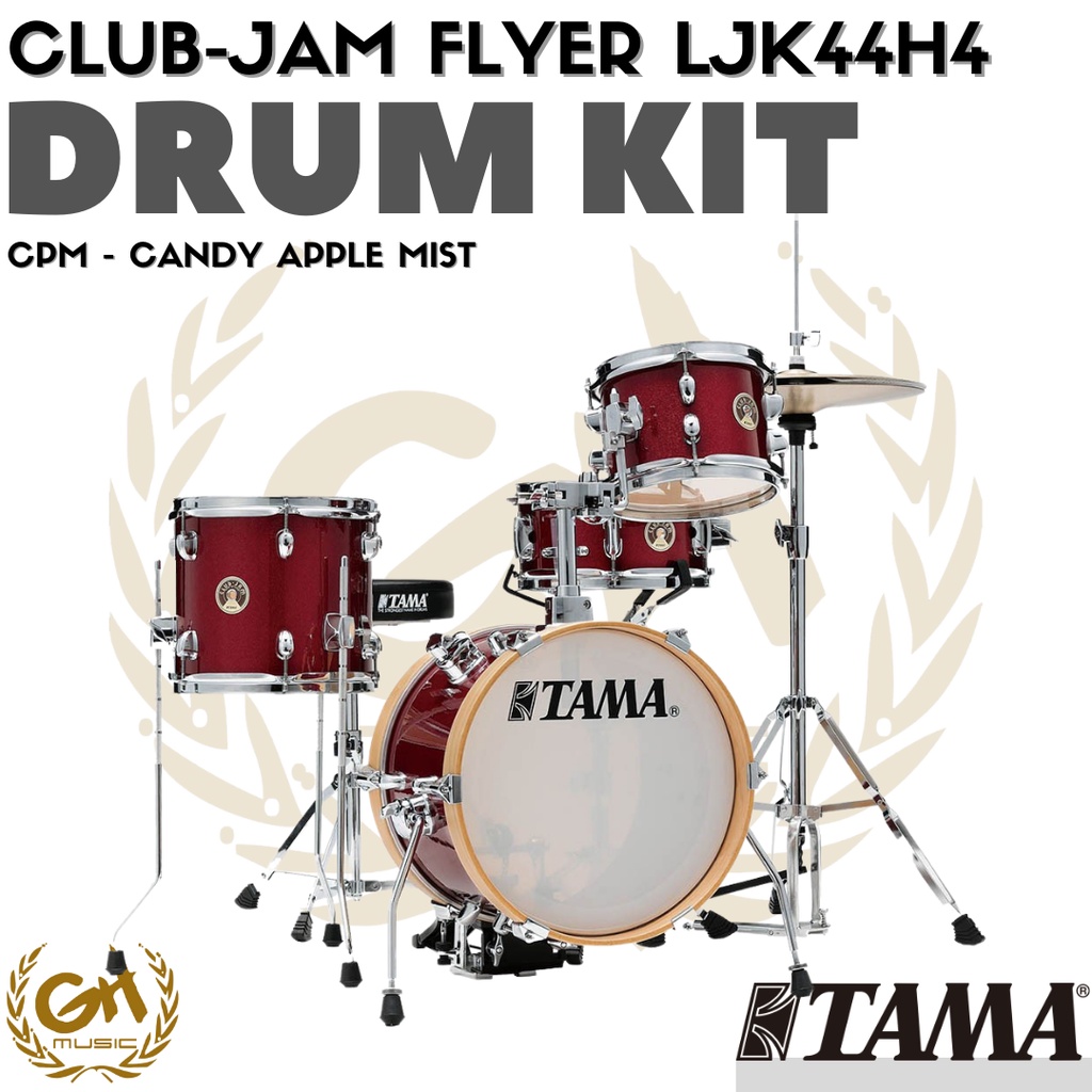 Jual TAMA CLUBJAM FLYER LJK44H4 DRUM KIT CPM Shopee Indonesia