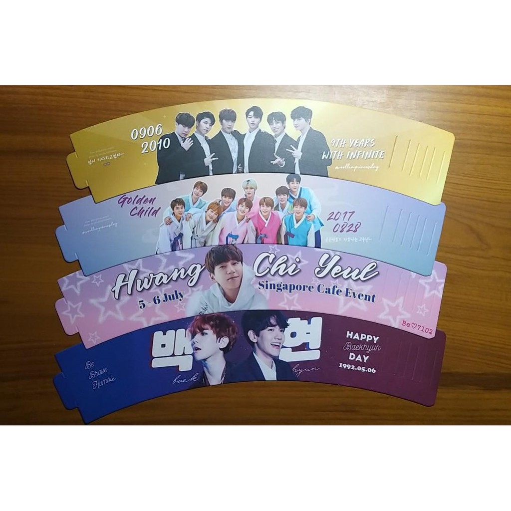 Jual Cupsleeve Cup Sleeve Kpop Event Custom Shopee Indonesia