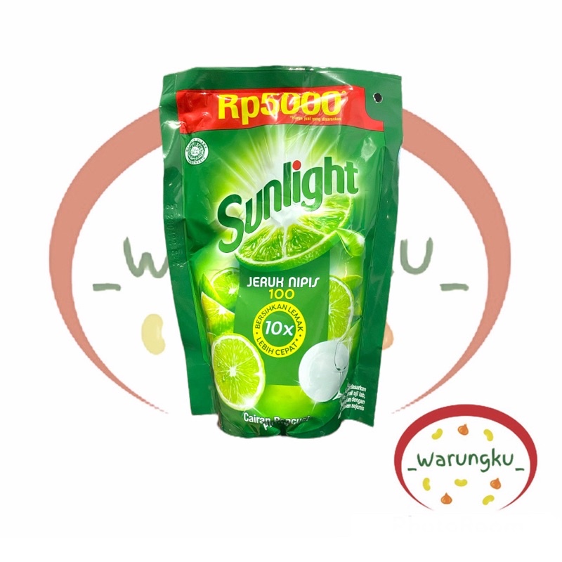 Jual SUNLIGHT Jeruk Nipis Kemasan 5000 Sabun Cuci Piring Jeruk Nipis ...