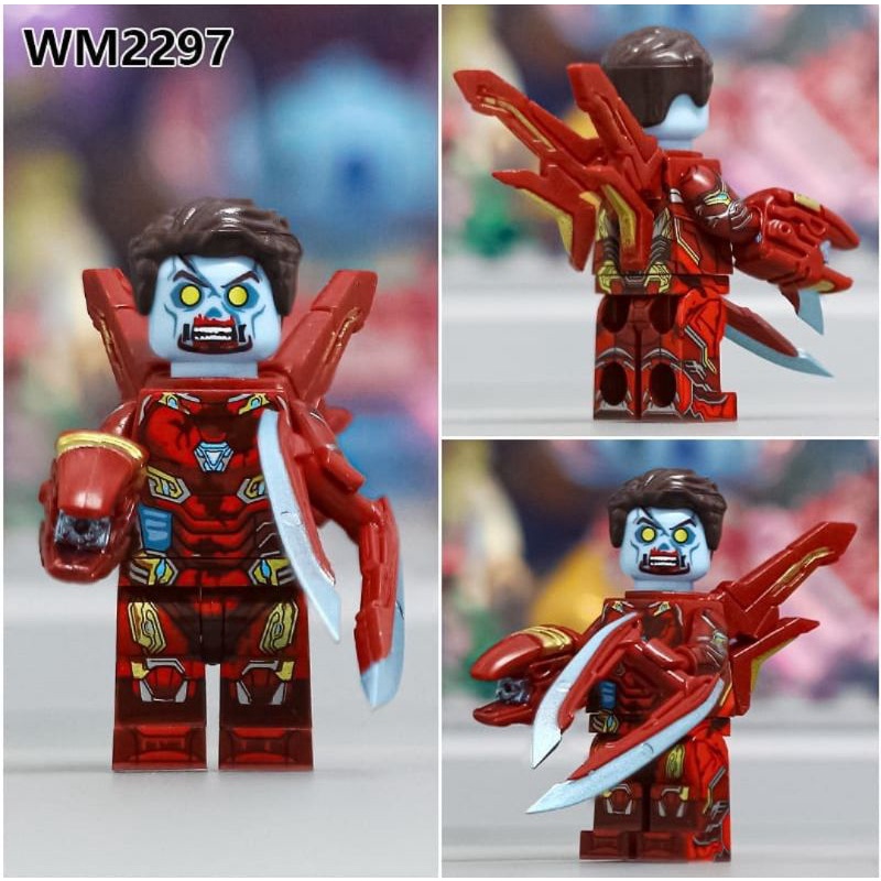 Lego iron man discount zombie