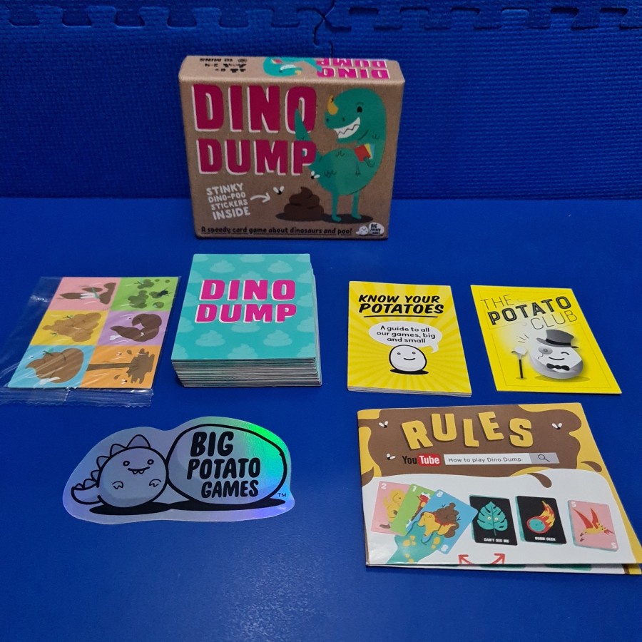 Jual Board Game Dino Dump by Big Potato Games Shopee Indonesia